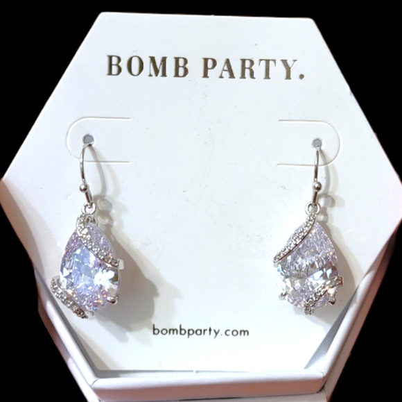 NIB Diamond CZ earrings RBP3170 - Picture 1 of 2